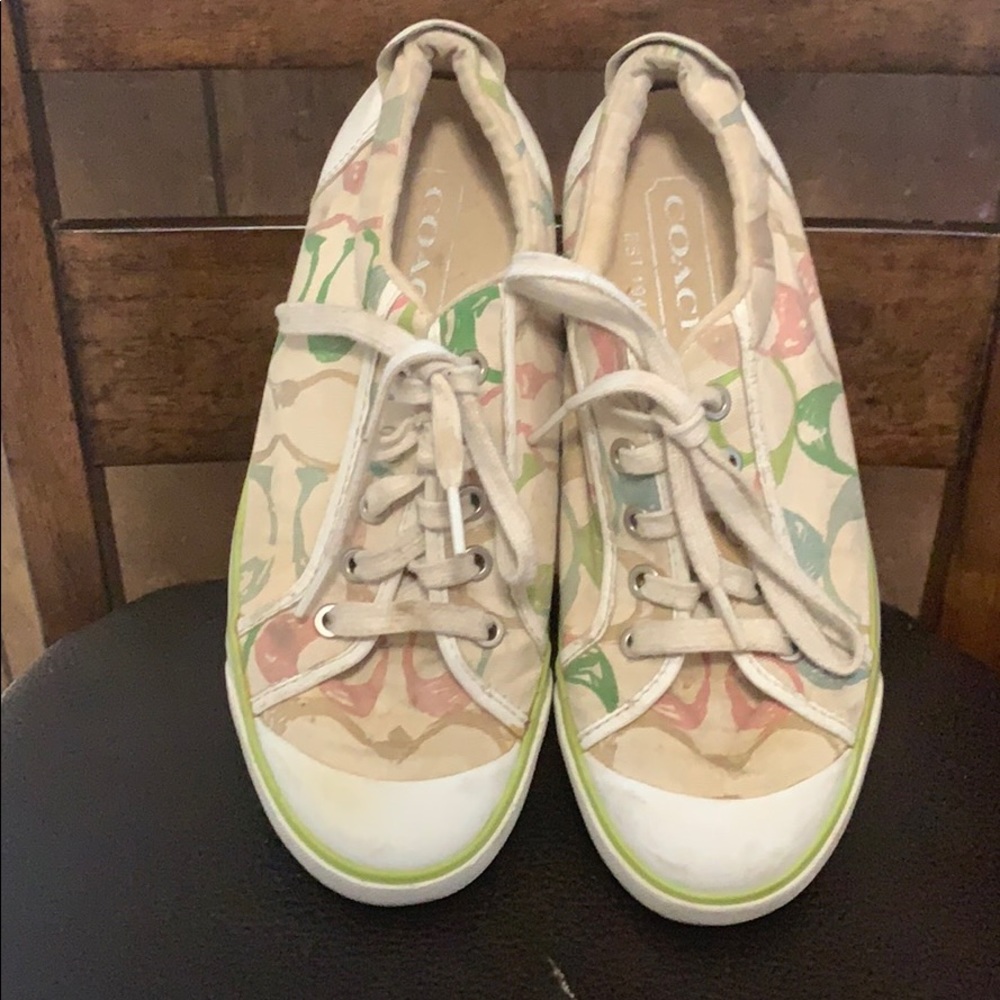 Coach tennis shoes